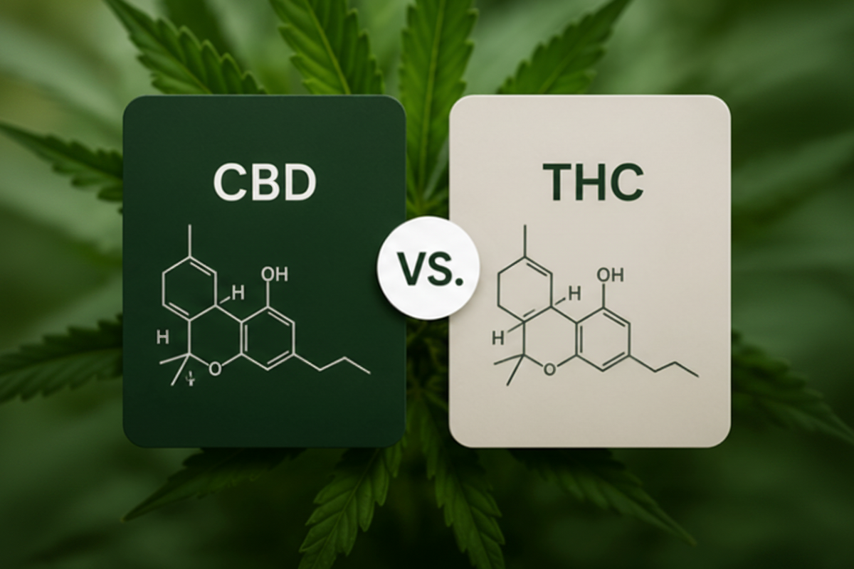 CBD und THC – die Unterschiede